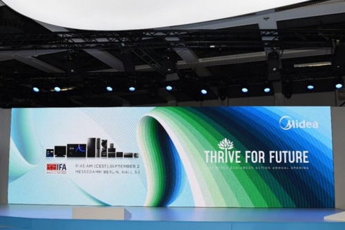 美的亮相柏林國際消費電子展